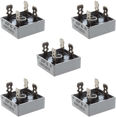 geeta enterprises (Pack of 5) KBPC3510 1KV 35A Single Phase Bridge Rectifier Diode Electronic Components Electronic Hobby Kit Electronic Components Electronic Hobby Kit