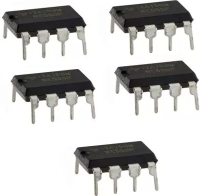 igoy 5 Piece of 555 timer IC Electronic Components Electronic Hobby Kit
