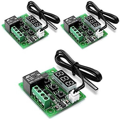 YOGI-TECH W1209 3PCS Temperature Sensor and Controller Electronic Hobby Kit