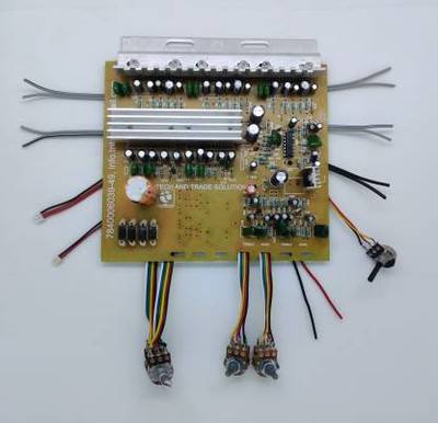 TECH AND TRADE 4440 BASED 4.1 HOME THETER AUDIO AMPLIFIER CIRCUIT BOARD Electronic Hobby Kit Electronic Components Electronic Hobby Kit