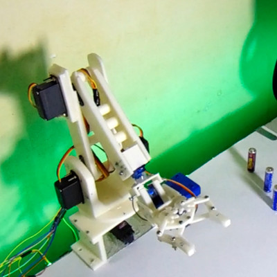 Mechanic37 Robotic Arm Science Engineering Major Project ( Android or Computer Controlled ) Educational Electronic Hobby Kit