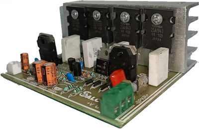 Salcon Electronics India 200 Watt 4 Transistor RMS Mono Amplifier Board New Generation 2SC5200/1943 (186) Electronic Components Electronic Hobby Kit