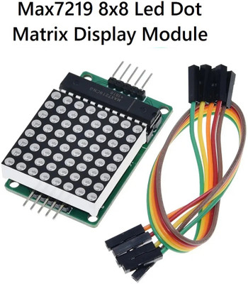 3REE PREMIUM MAX7219 Dot Led Matrix Module MCU Control LED Display Electronic Components Electronic Hobby Kit