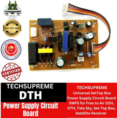 TechSupreme Premium DTH Power Supply Universal Set Top Box Power Supply Circuit Board SMPS Power Supply Electronic Hobby Kit
