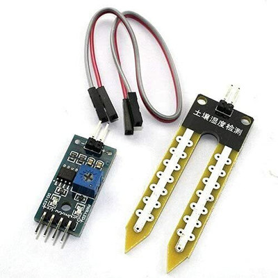 HouseOfCommon ORIGINAL 5V Soil Moisture Sensor Module - (Pack of 1) Electronic Components Electronic Hobby Kit