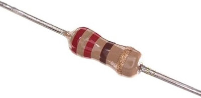 MIFRA ELECTRONICS 2.2 ohm 1/4 watt resistor (10 pcs) Electronic Components Electronic Hobby Kit