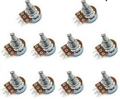 V A Antiques 100K Potentiometer Dual Audio 20 Pcs Electronic Components Electronic Hobby Kit