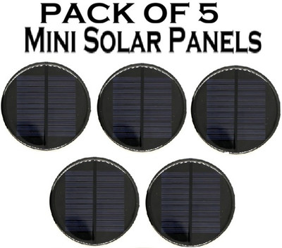 SG Flash PACK OF 5 4V 0.32W 0.08A Mini Solar Panels Solar and Fuel Cell Electronic Hobby Kit