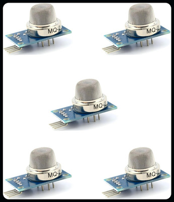 R&D A-MQ2 Mq-2 Gas Sensor Module Smoke Methane Butane Detection PACK OF 5 Electronic Components Electronic Hobby Kit