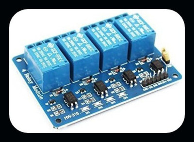 R&D New A-4 Channel 5V Relay Module with Optocoupler for Arduino DSP AVR PIC Arm Electronic Components Electronic Hobby Kit