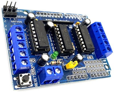 HouseOfCommon L293D motor driver module/controller for arduino Motor Control Electronic Hobby Kit