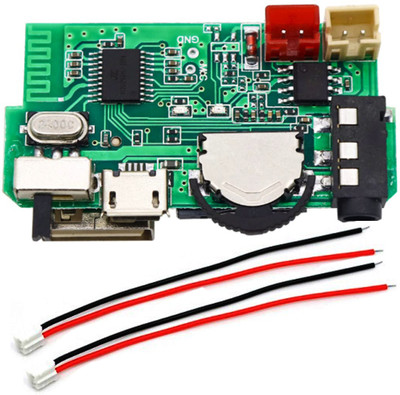 ELECTROSYS Bluetooth Amplifier Module 5W Hi-Fi Mini Boom Box with AUX Support DIY Audio Kit Electronic Components Electronic Hobby Kit