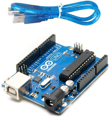 MatLogix Arduino UNO R3 Board DIP ATmega328 with Free USB Cable Micro Controller Board Electronic Hobby Kit