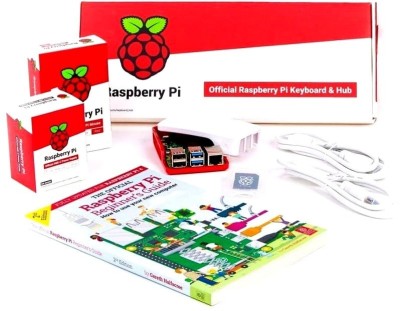 ioi Official_Raspberry_Pi_4_Desktop_Kit_With_Guide_Book_(without_Pi_Board) Micro Controller Board Electronic Hobby Kit