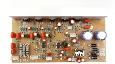 Radha Electronic TDA2050 Based 5.1/6.1 home theater Amplifier Board kit Electronic Components Electronic Hobby Kit