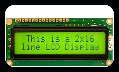 R&D A-LCD 16x2 Alphanumeric Display for 8051, AVR, Arduino, PIC, ARM All (Green) Display Lights Electronic Hobby Kit