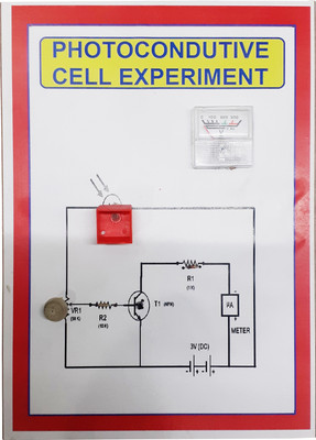 MELODY's Photo-Conductive Cell Experiment / Physics Project & Model. Educational Electronic Hobby Kit