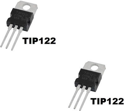 Flyrobo (2 Pcs) Pro3D TIP122 - NPN Transistor - Switching Transistor Electronic Components Electronic Hobby Kit
