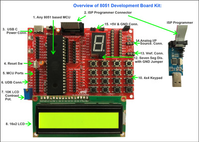 AmotechLabs 1 Micro Controller Board Electronic Hobby Kit