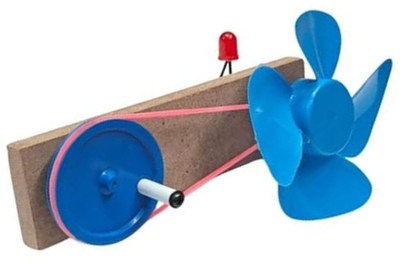 ERHIndia Science Project Kit for Class 6 Kids School Wind Mill Working Model Toy Use(Multicolor)