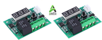 AMTIX W1209 digital temperature controller ( Pack of 2) Temperature Sensor and Controller Electronic Hobby Kit