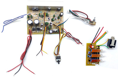 TECH AND TRADE Tda7265 and 2030IC based amplifier BOARD with supreme BASS boost, mic circuit Electronic Components Electronic Hobby Kit