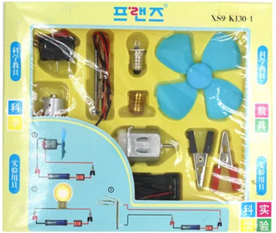 KRYTONE Easy Electric Circuit Experiment Kit Practice Science Learning Set Educational Electronic Hobby Kit