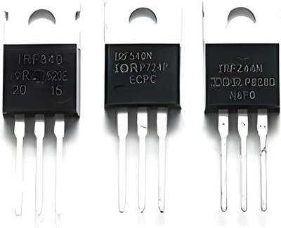 R&D IRFZ44N To-220N Channel 49A 55V Transistor Mosfet (Pack of 5) Electronic Components Electronic Hobby Kit