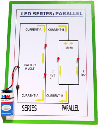 eodearobotics Series & Parallel Working Model & Project Electronic Components Electronic Hobby Kit
