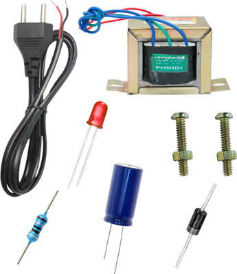Iyzer Half Wave Rectifier Science Project Model, Rectifier Kit [Unassembled] Educational Electronic Hobby Kit