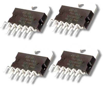 AVISRI 4 PCS TDA7265 Audio Power 25W + 25W Dual Channel Audio Amplifier IC Sound Recorder and Sound Circuit Electronic Hobby Kit