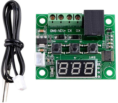 onechance Digital Temperature Controller Thermostat Module With LED Display Temperature Sensor and Controller Electronic Hobby Kit