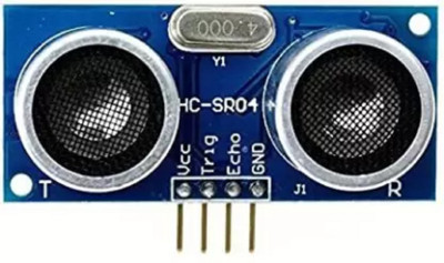 WHO Ultrasonic Distance Sensor HC-SR04 Power Supply Pack of 1 Electronic Components Electronic Hobby Kit