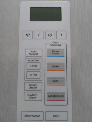 Payflip Microwave Oven Membrane Keypad. Model No : NN-8550 Electronic Components Electronic Hobby Kit