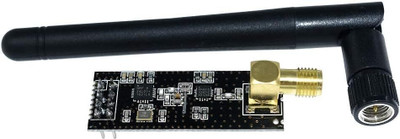 HouseOfCommon SG 2.4G NRF24L01+PA+LNA SMA Antenna Wireless Transceiver 1100-Meter Micro Controller Board Electronic Hobby Kit
