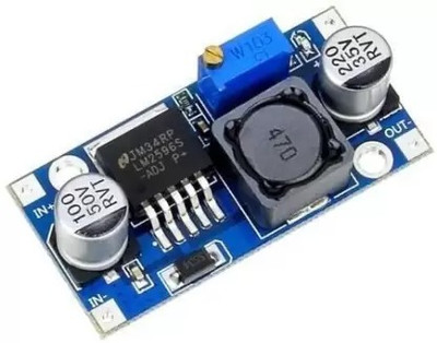 DHRUV-PRO LM2596 4.2V to 40V Adjustable Step Down DC-DC Buck Module Voltage Regulator Electronic Components Electronic Hobby Kit