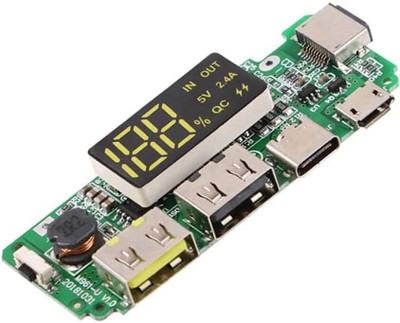 HouseOfCommon Dual USB 5V 2.4A Mini Type-C Power Bank Module Electronic Components Electronic Hobby Kit