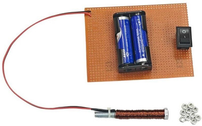 Esptronics Electromagnet Science Project Working Model Kit for Student Electronic Components Electronic Hobby Kit
