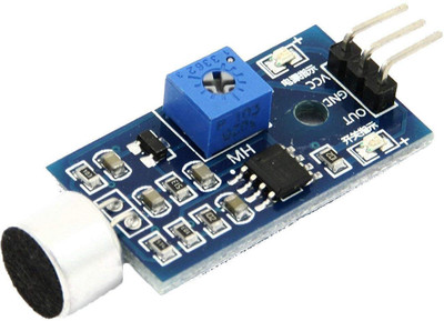 Prakti Sound Sensor Module for compatible with Arduino LM393 Sound Detection Module Electronic Components Electronic Hobby Kit