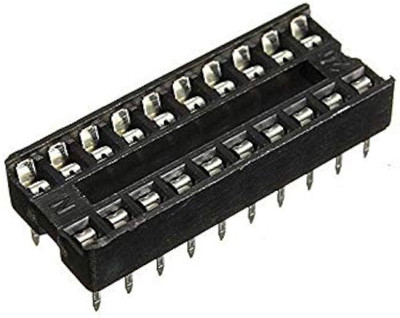 MIFRA ELECTRONICS 20 Pin DIP IC Socket Base (10 Pcs) Electronic Components Electronic Hobby Kit