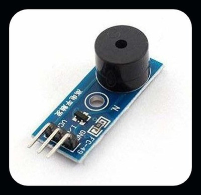 randd A-Active Buzzer Module (3.3-5V) For arduino Arm Avr Pic - (Pack of 1) Electronic Components Electronic Hobby Kit