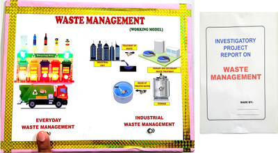 ONTEX ELECTRONICS Everyday & Industrial Waste management Working Model Project Educational Electronic Hobby Kit