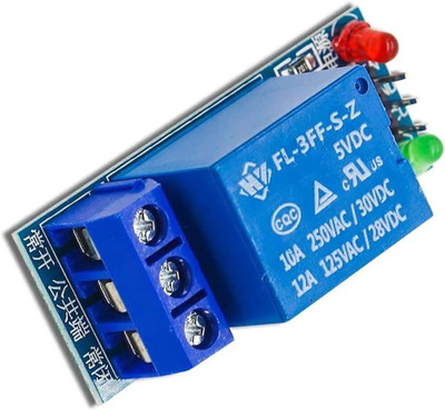 ELECSYNERGY 1 Channel 5v 10A Relay Control Module without Optocoupler High Low Level Trigger Electronic Components Electronic Hobby Kit
