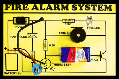 MVB Retail GeneScribe Fire Alarm Physics Science Project Educational Electronic Hobby Kit
