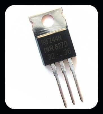 R&D A-2pcs IRFZ44N - 55V 49A N channel Power MOSFET TO220 Automotive Electronic Hobby Kit