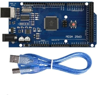 SHEKTRONIX Arduino Mega 2560 R3 Compatible Micro Controller Board Electronic Hobby Kit