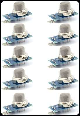randd A-MQ2 Mq-2 Gas Sensor Module Smoke Methane Butane Detection PACK OF 10 Electronic Components Electronic Hobby Kit