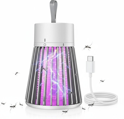 CLICKCOVES LED Mosquito Killer Machine Trap Lamp 01 Indoor Plug-In Electronic Timer Switch(White)