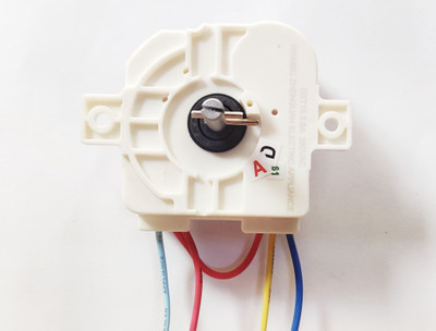400-470 Vinad 1 Pieces Whirlpool Washing Machine Timer 4 Wire 15 Minute Wash Timer Preset Electronic Timer Switch(White)