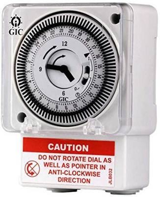 GIC J648B1 Programmable Electronic Timer Switch(White)